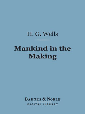 cover image of Mankind in the Making (Barnes & Noble Digital Library)